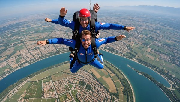 Vivez l'aventure : saut en parachute à avignon !