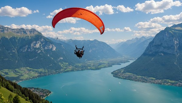 Baptême de parapente au lac d'annecy : éveillez vos sens !